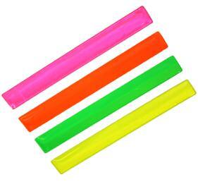 Health & Safety/Event Armbands PVC backed Nylon Wraparound style Velcro fastening Armband Size: 100mm x 425mm adjustable Fastening: 50mm wide Velcro Fluorescent Colours: Yellow, Orange and Green,