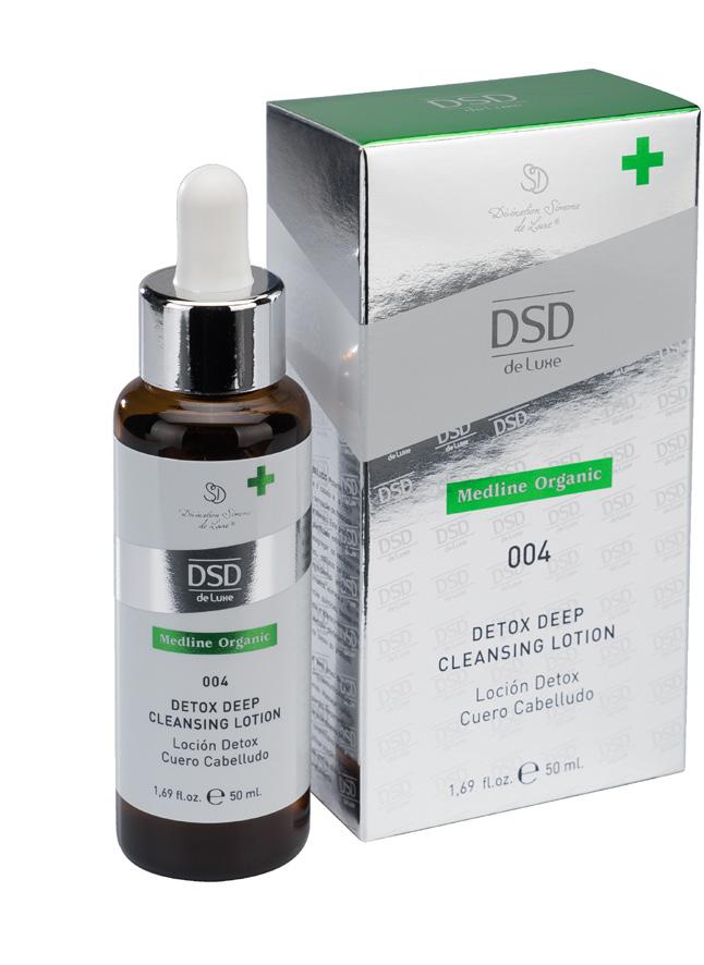 004 DETOX DEEP CLEANSING LOTION 2-3 days 2 minuts NO Rinse A special lotion that cleanses hair and scalp and provides a pleasant sense of freshness.