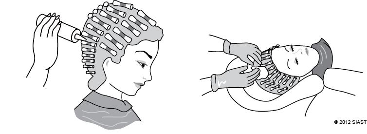 Figure 10 It is important to thoroughly rinse both the permanent wave and the neutralizer solutions from the hair.