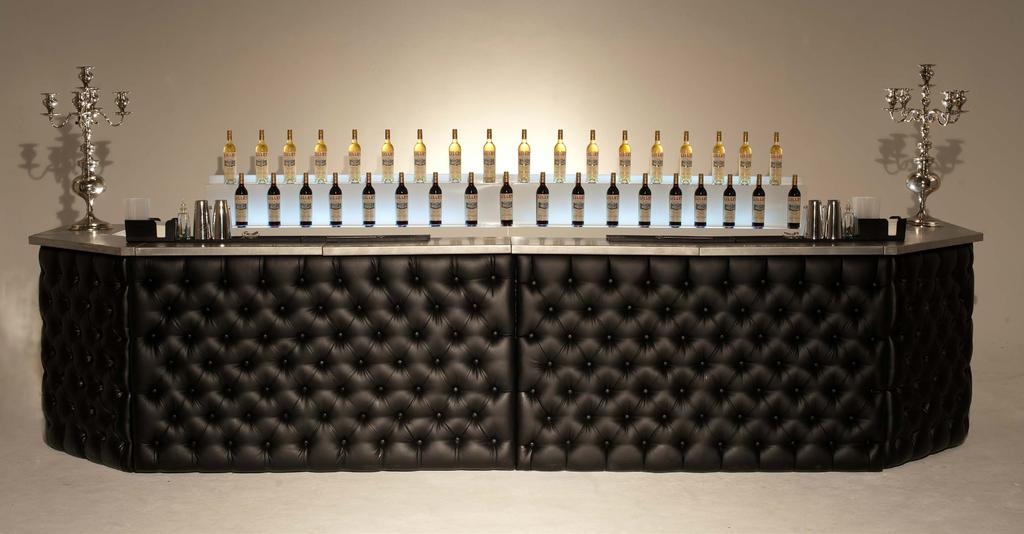Back Bars Our back bars blend seamlessly with all our bar designs, injecting drama and perfectly complimenting your theme, while providing extra display and storage areas.