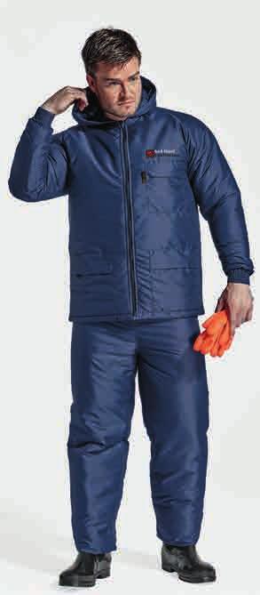 GZ-JAC - GROUND ZERO JACKET Features: Bar-tacking on all pressure point Insulated padded jacket with elasticated cuff Freezer Jacket, ideal for those very cold working conditions Two front pockets,