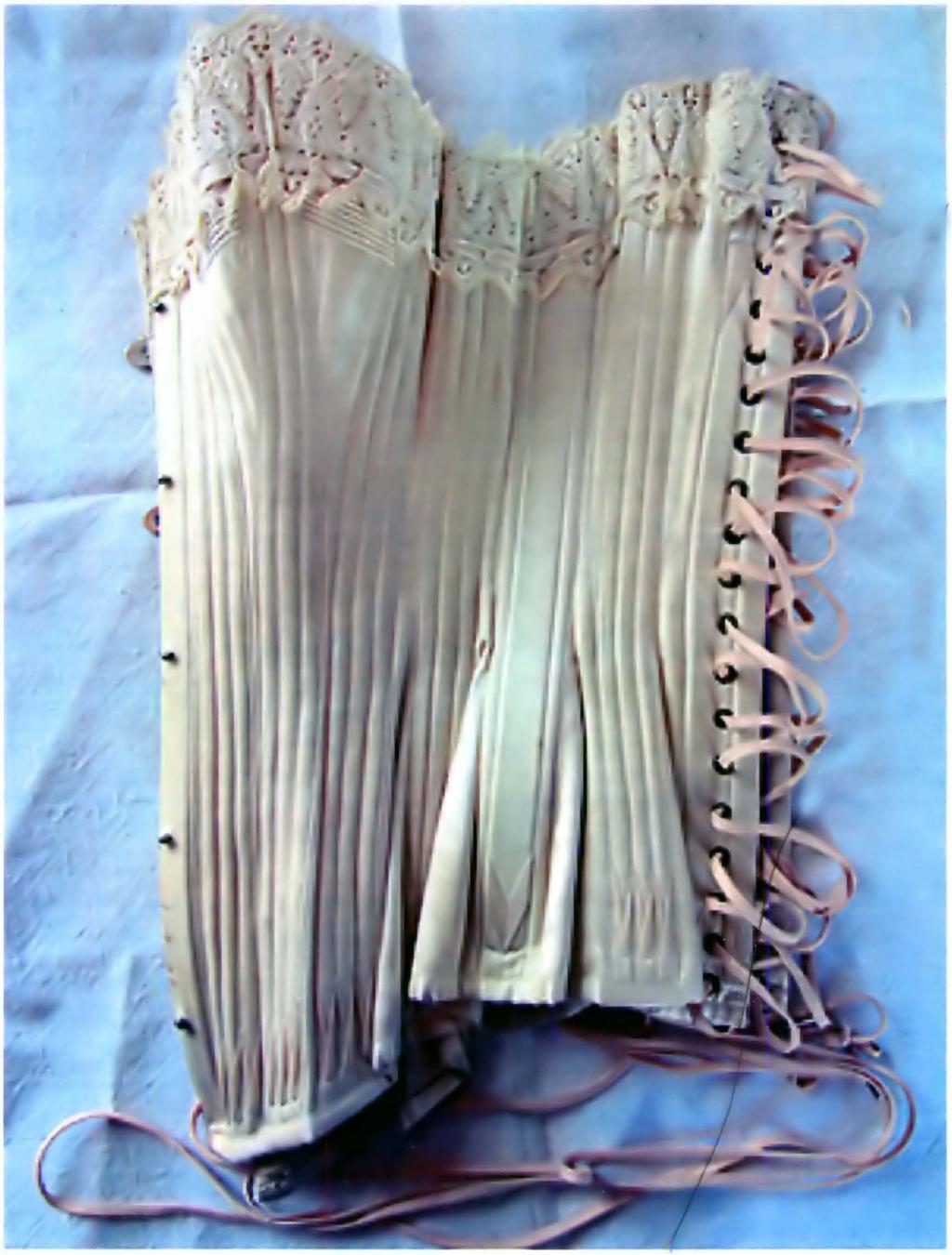 pliable than any metal boning, flat or spiral, that I had seen. I had finally found a corset1'>oned with real whalebone! I had always known about whalebone but I had never seen it.