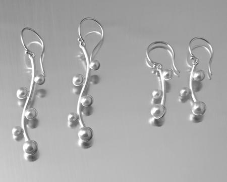 bubble earrings