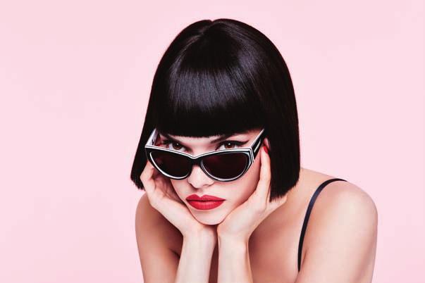 condensed in this very feminine eyewear collection (acetate and