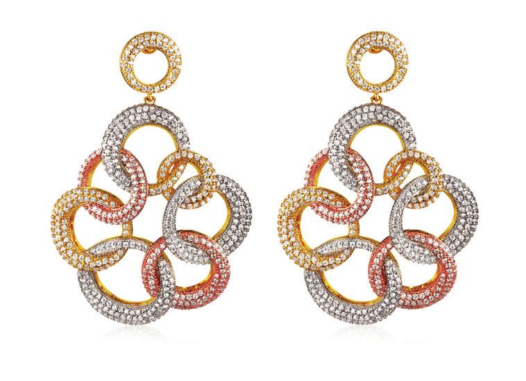 Exquisite floral work, dainty leaf motifs, or butterflies the fresh designs are depicted using the
