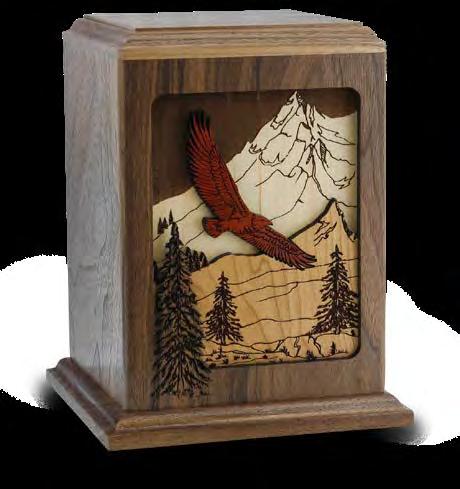 5" W x 7" H WMB-100 In the Woods Inlay E