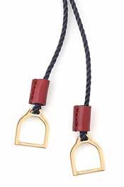 Brown NECKLACES WITH WAVE STIRRUPS