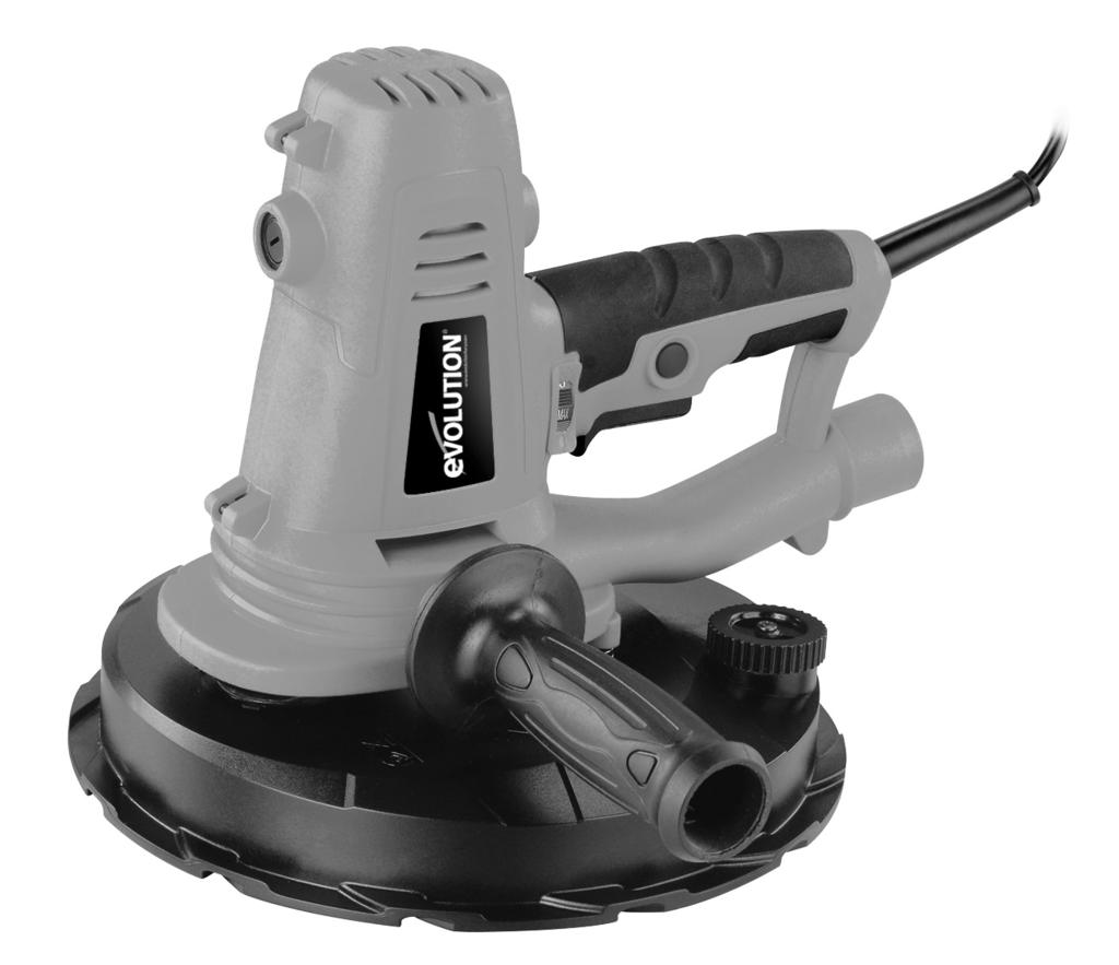 UK P2 225mm HAND-HELD DRYWALL SANDER FR P18 PONCEUSE DE CLOISONS SÈCHES À MAIN DE 225 MM Instruction Manual Read instructions before operating