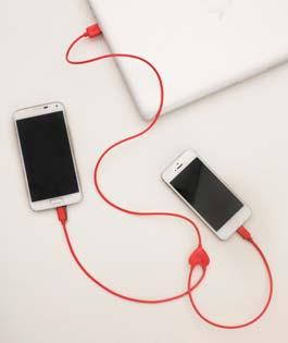 CABLE FOR TWO "iphone and