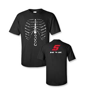 Racing T Could be either round or V neck