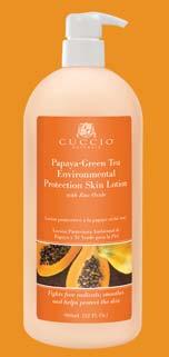 Papaya-Green Tea Manicure Soak Cleanses and whitens nails.