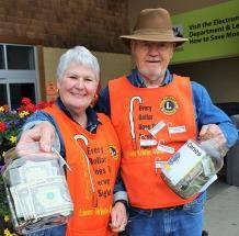 Lions (and Leos) in their orange aprons all around town raised a bunch of money for sight conservation. Great job Poulsbo Lions! Viking Fest is late this year.
