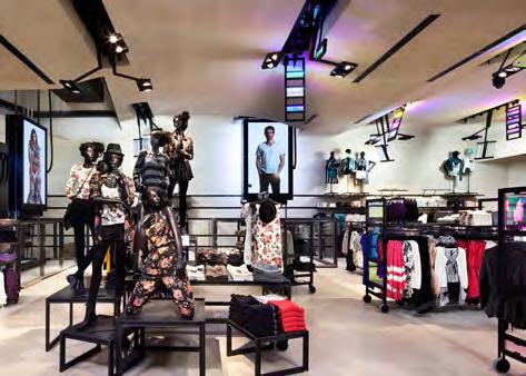 glamorous fast fashion value flagship is designed by yet