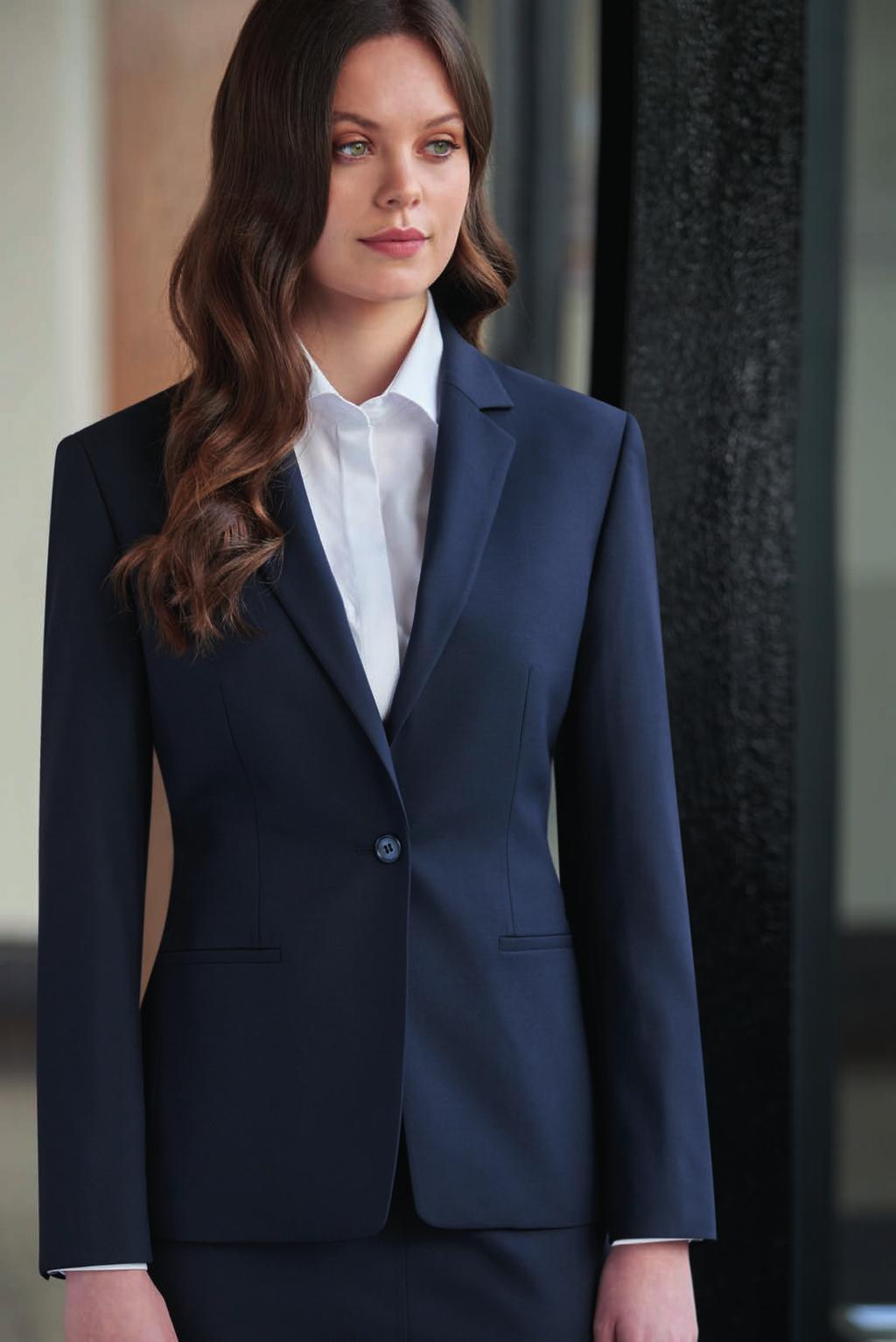 COLLECTION CANNES - TAILORED FIT JACKET CANNES Tailored Fit Jacket Navy Tailored fit, 1 button