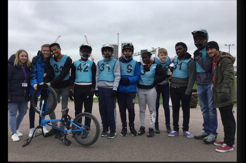 The event was run by Access Sport who Adam used to work for and we have to thank them for providing us with the bikes and equipment for the students to train on and also