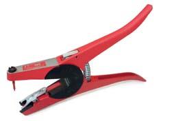 ) Applicator Osid Combi TST, in metal with ergonomic handle. For the application of Osid bioptic ear tags.