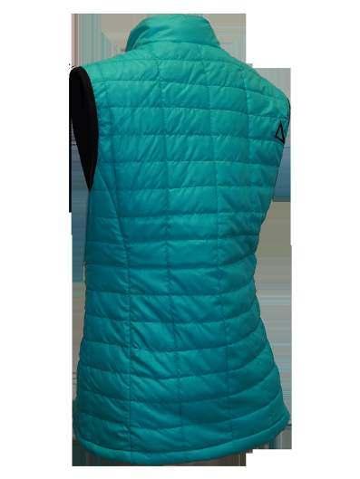 MILAV W This sleeveless insulated quilted vest is an indispensable item year-round. Milav is quilted and insulated with 100 grams of synthetic insulation.