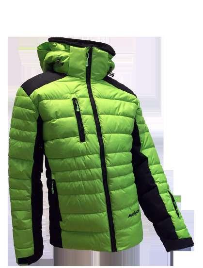 SOLDEN 5DS01 A quilted ski jacket with excellent warmth performance. Ideal for all snow sports and activities on the slopes.
