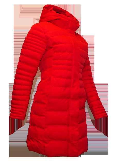 FAITH A long insulated coat with partitioned construction that conserves warmth during your winter outings around town.