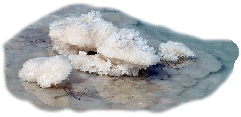 MINERAL SOURCE The Dead Sea has long been renowned for its nourishing salts and mud.