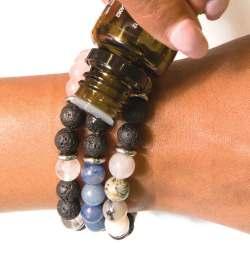 colourful beads release the guiding energy