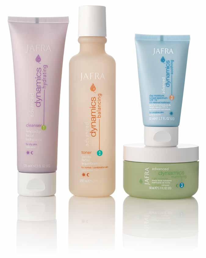 Personalize Your Regimen dynamics advanced mix n match Choose your Cleanser, Toner, Day Moisture, and Night Moisture from any Regimen: Hydrating Balancing Soothing Mattifying Mix n Match your Regimen