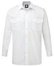 Security Garments Classic Pilot Blouse Short Sleeve Premium Pilot Blouse Short Sleeve 24 5850 8-28 5750 8-28 White 115gsm 2 CHEST POCKETS WITH BUTTON DOWN FLAP White 125gsm 2 CHEST POCKETS WITH