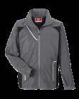 /YD2, 96% POLYESTER, 4% SPANDEX THREE-LAYER BREATHABLE SOFT SHELL WATERPROOF AND WINDPROOF