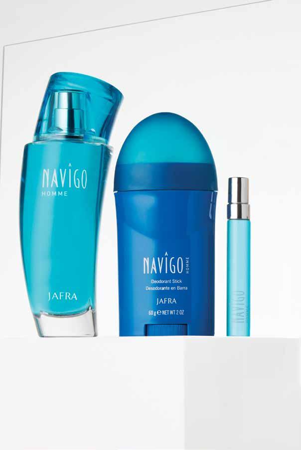 * Navîgo Ocean or Navîgo Moon Homme EDT $19*each With purchase of Navîgo Trio. 3.3 fl. oz. each Retail Value: $37 Limit 1 per purchase.