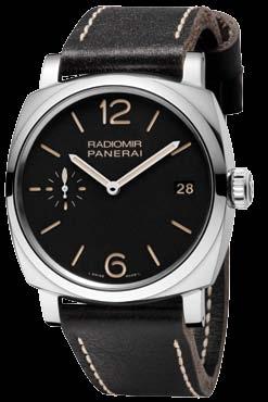 RADIOMIR 1940 3 DAYS - 47mm Movement: Hand-wound mechanical, Panerai P.3000 calibre, executed entirely by Panerai, 16½ lignes, 5.3 mm thick, 21 jewels, Glucydur balance, 21,600 alternations/hour.