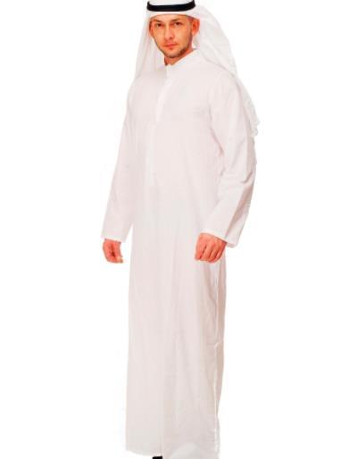 Thawb An ankle-length garment, usually long sleeves, similar to a robe. It is perfectly suited for hot climate.