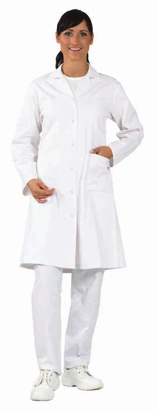 Coat cotton Long-sleeve, 1 4-sleeve, sleeveless Simply natural Viertelarm This cotton coat ensures you are comfortable at work and is kind to the skin.