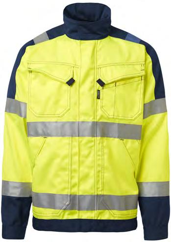 751066911 751066918 75106611 75106618 BERENDSEN WORKWEAR PROTECTIVE 17 Jacket Front closed with zipper and hidden metal press fasteners, side and front pockets with flap
