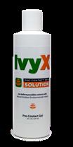 to Reduce Loss of Work due to outdoor envoronmental irritants. How to use Ivy X Pre-Contact Skin Solution: Apply liberally to all exposed areas. Re-apply after washing or heavy activity.