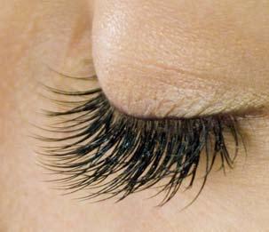 Do not tint eyelashes just before eyelash perming; the