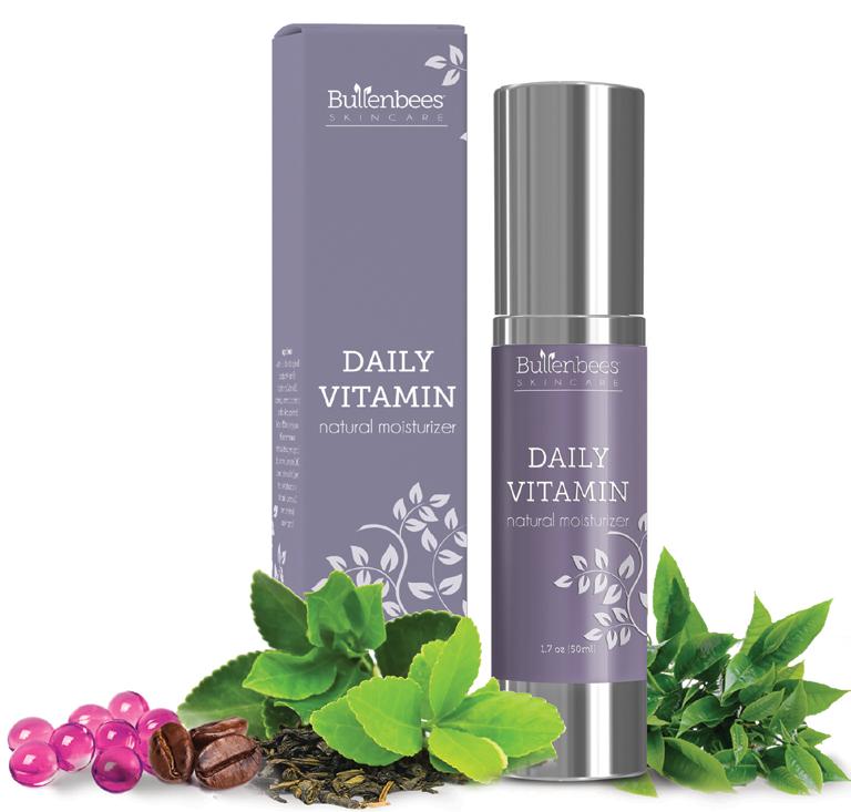 DAILY VITAMIN NATURAL MOISTURIZER The Daily Vitamin moisturizer is a vitamin rich facial moisturizer created from dermatological research.