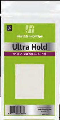 Tape Adhesives Ultra Hold Acrylic based Hold Time: 5-6 weeks Application: Stylist-only Cleanup: Messy,