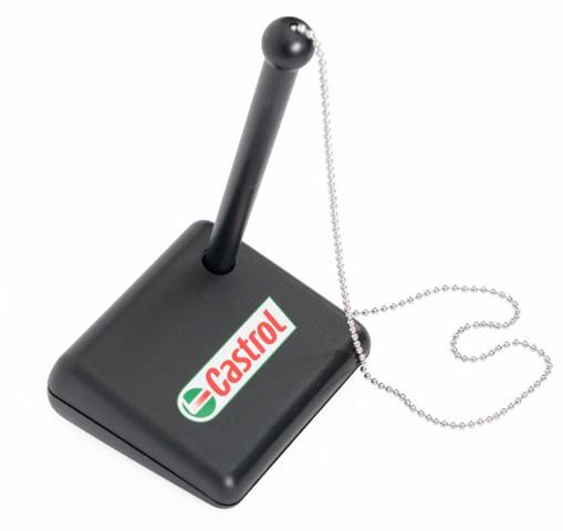 PIN BADGES Nickel plated Castrol pin.