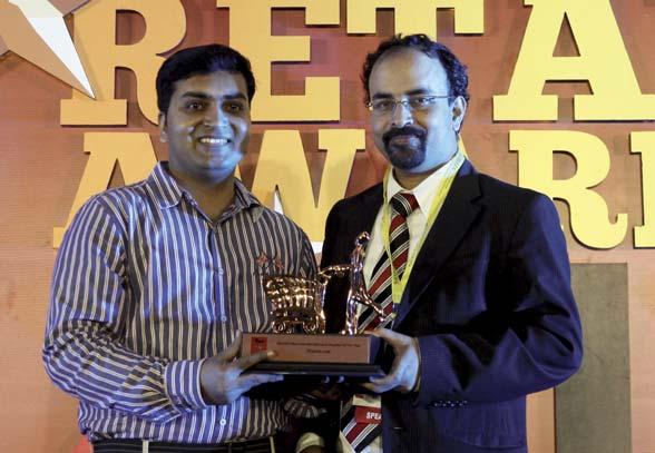 Admired Non-Store Retailer of the Year RECEIVED BY: Deepak Patil (Myntra.