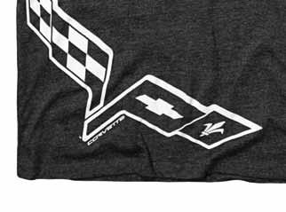 GB476 Corvette Crossflags T-Shirt