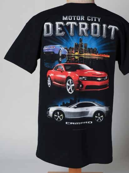 Detroit T-Shirt Front and back print.