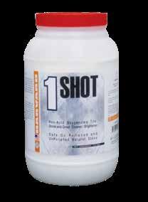 4x1G, 5G, 55G 1055 1 SHOT Non-Acid / Non-Etching Grout Cleaner A powerful blend of ingredients that cut through dirt and soil to clean and brighten