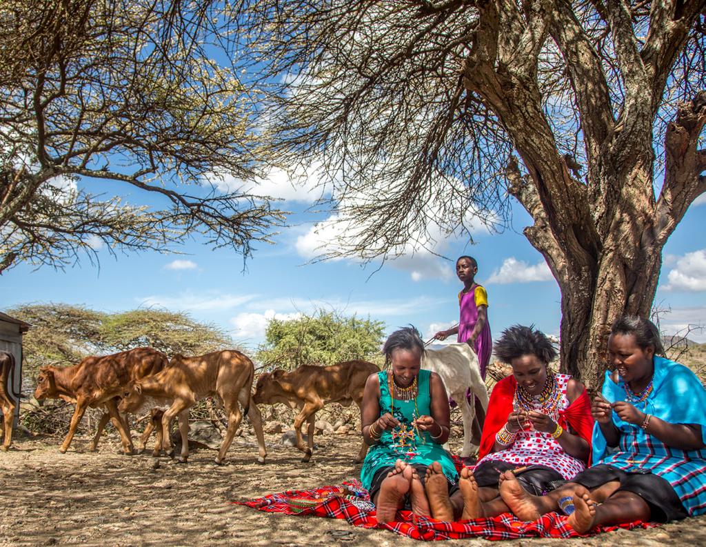 ASANTE SANA KENYA We have worked with over 150 Maasai artisans since 2014.