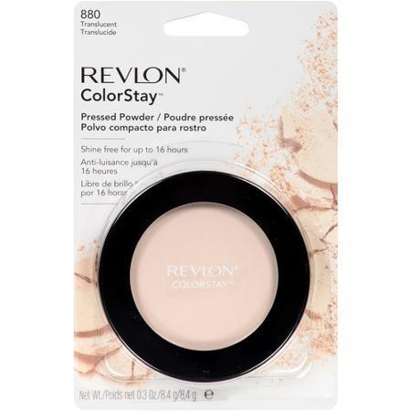 Revlon Color Stay Pressed Powder Product Description: Ultra-fine formula provides a silky smooth finish Oil-free, non irritating, won't clog pores A fresh, flawless finish that stays shine-free for