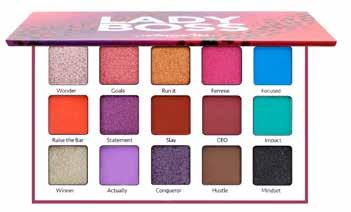 15 colour rich shades / creamy soft / buildable / blendable / high-color payoff / mirror included /