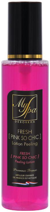INTENSE FRESH [ PINK SO CHIC ] Peeling Lotion This Peeling Lotion is a super cleansing tonic that can be used every day.