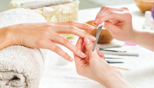 NAIL SERVICES Signature Pedicure Sit back and relax, and be pampered from soul to sole with our supreme conditioning pedicure.