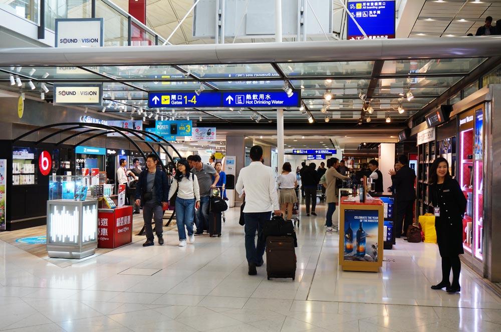 DFS will move out of HKIA by the end of this year. In Macau it s clearly driven by the once again growing casino industry. The market is stabilising and the customer has evolved.