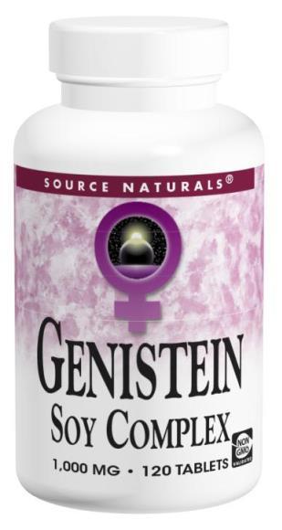 Genistein Anti aging skin care and supplements Genistein is an isoflavone derived from soybeans with the capacity to inhibit UV-induced