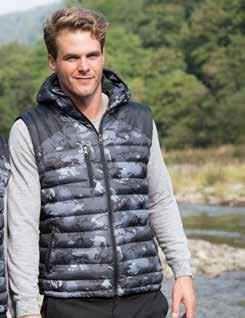 chest access Hood 160 g/m² Polyester Lining: 100% Nylon RT193 R193M ROYAL Mens Ice Bird Padded Gilet FROST GREY ORANGE Outer: 50D, Lining: